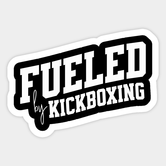 Fueled by kickboxing Sticker by SpringDesign888